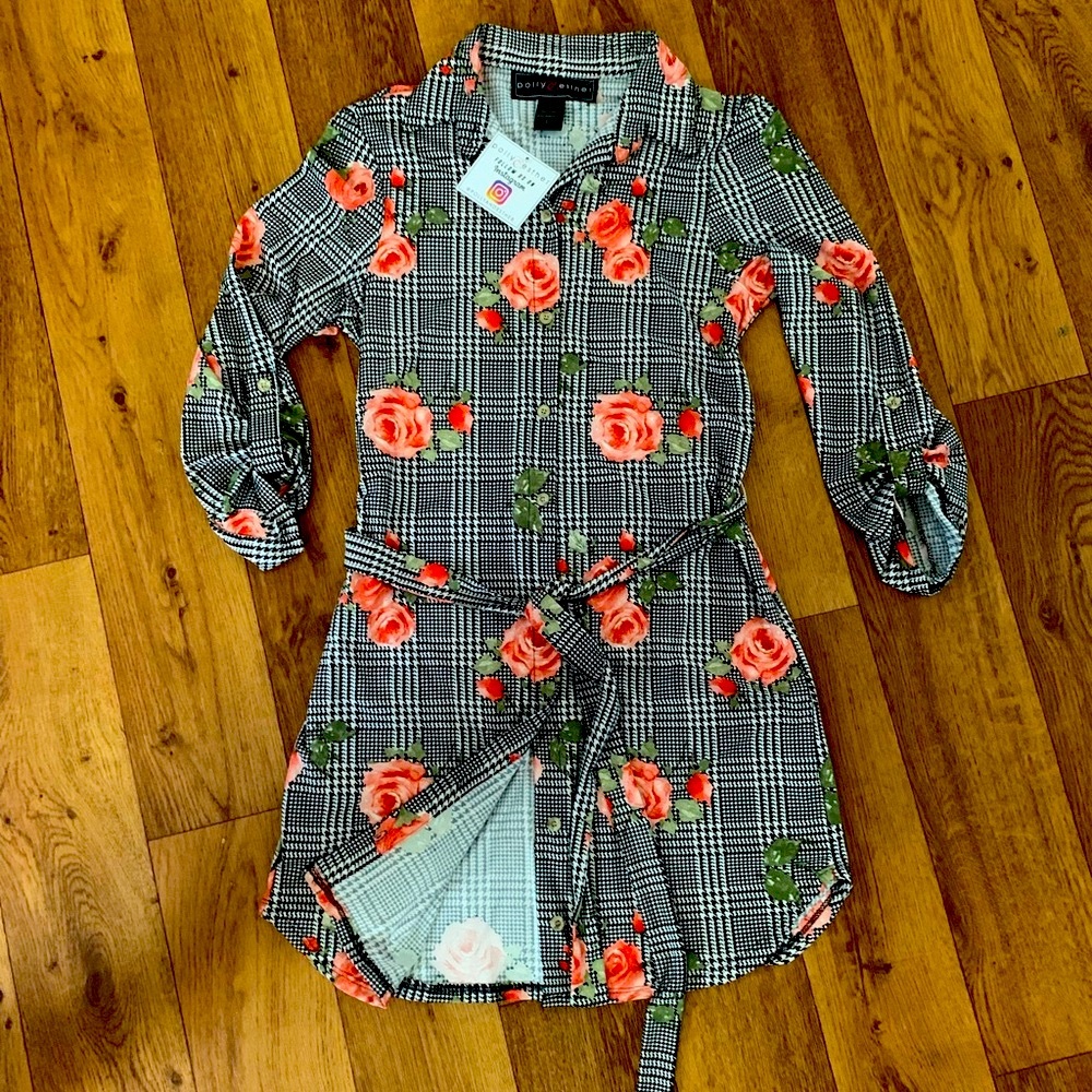 Blouse Floral Dress